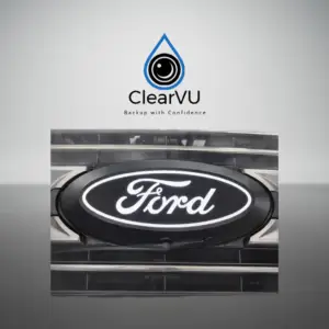 Ford Front Emblem Camera Cleaner